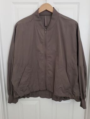 Lululemon Hem-Cinch Bomber jacket